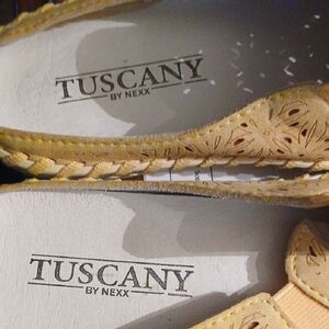Tuscany by Nexx Women's Yellow Flats